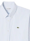 Lacoste Camicie Azzurro da uomo