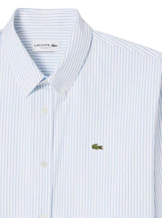 Lacoste Camicie Azzurro da uomo
