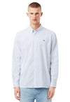 Lacoste Camicie Azzurro da uomo