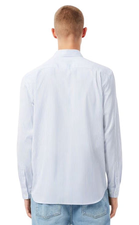 Lacoste Camicie Azzurro da uomo
