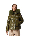 Peuterey Giacconi Verde da donna