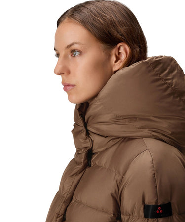 Peuterey Giacconi Marrone da donna