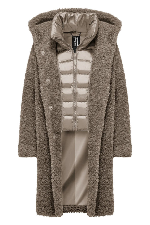 BOMBOOGIE Giacconi Marrone da donna