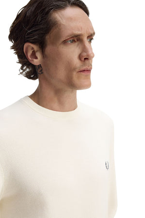 Fred Perry Maglie Panna da uomo
