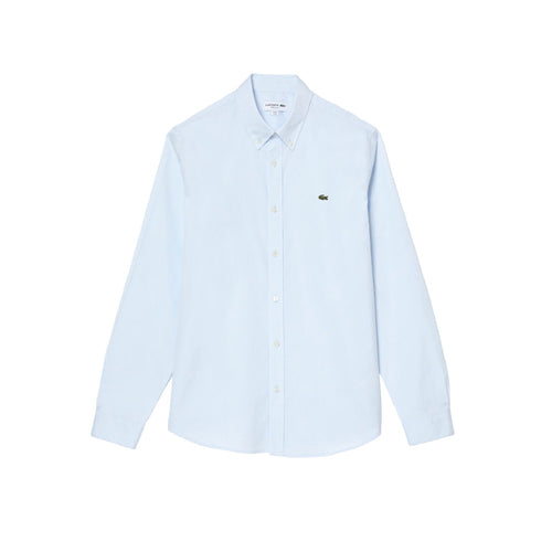 Lacoste Camicie Azzurro da uomo