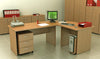 Mobile in melaminico da ufficio con piani regolabili cm. 80x44x120h