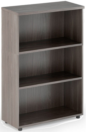 Mobile in legno per ufficio con piani a giorno cm. 80x35x120h