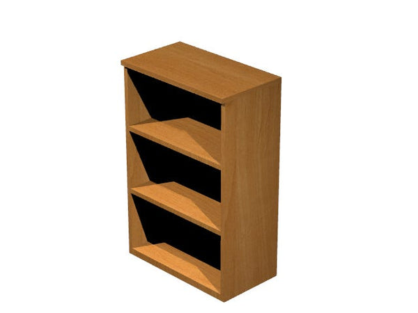 Mobile in legno per ufficio con piani a giorno cm. 80x35x120h