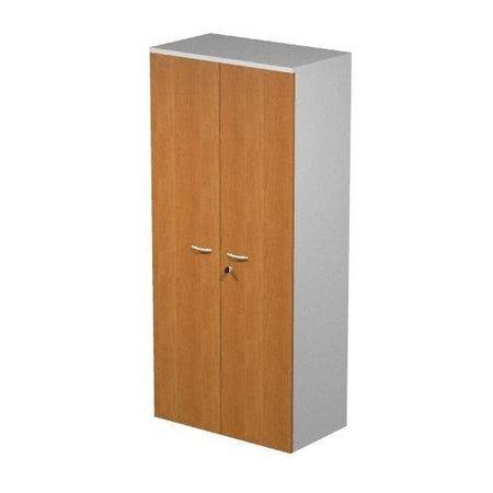 Mobile alto in melaminico da ufficio con piani interni regolabili cm. 80x44x180h