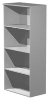 Mobile libreria alta a giorno per ufficio cm. 80x44x180h