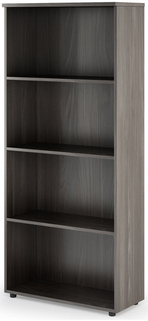 Libreria di legno per ufficio in vari colori cm. 80x35x180h