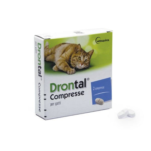 Sverminante Vetoquinol Drontal Compresse per Gatti