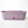 VASO FIORIERA ETIKA CM 48 CON SOTTOVASO A RISERVA D'ACQUA