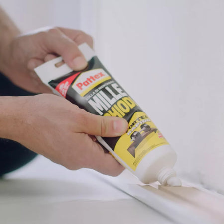 Adesivo millechiodi "Forte & Rapido" bianco con forza adesiva iniziale in tubetto da 100 gr