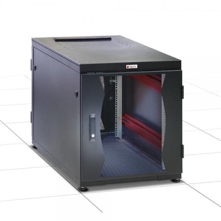 Armadio Server Rack 19'' 600x1000 14 Unita' Nero Flat Pack