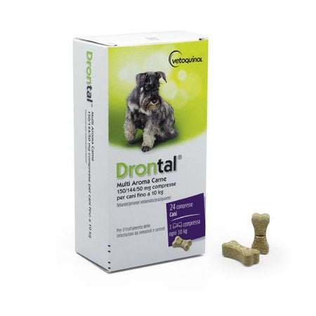 Sverminante Vetoquinol Drontal Multi Aroma Carne per Cani