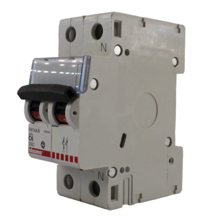 Interruttore magnetotermico 1P+N 6A 4,5KA 2 mod Bticino