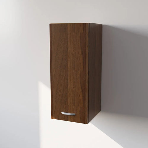 Pensile Cucina in Legno Nobilitato Noce con 1 Anta Altezza 72 cm