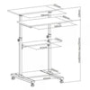 TECHLY ICA-TB TPM-3 - POSTAZIONE CARRELLO PC CON ALTEZZA REGOLABILE