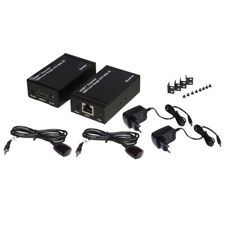 Estensore di segnale Hdmi tramite Cavo Ethernet Cat. 5/6 - Fino a 60 metri - 1080p