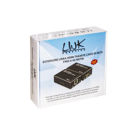 Estensore di segnale Hdmi tramite Cavo Ethernet Cat. 5/6 - Fino a 60 metri - 1080p