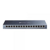 Switch TpLink SG116 - 16 porte RJ45 10/100/1000Mbps Auto-MDI/MDIX per negoziazione automatica della velocità - Supporta QoS 802.1p/DSCP e funzione IGMP Snooping