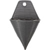 Fissaggio a parete - Finto rattan - Ardesia - 35 cm - SMART GARDEN