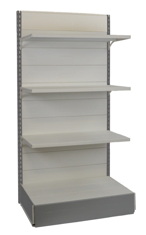 Scaffalatura in metallo verniciato per negozi cm. 100x60x200h