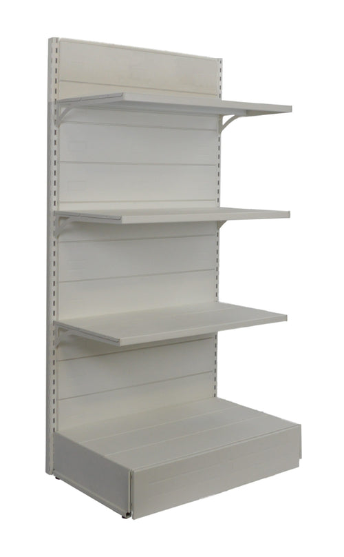 Scaffalatura metallica per arredamento negozio cm. 100x60x200h