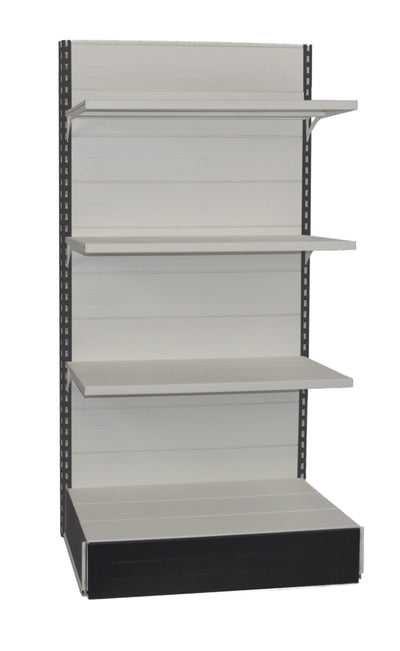 Scaffale di metallo verniciato per arredo negozi cm. 100x60x200h