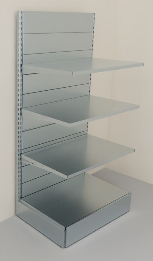 Scaffalatura da negozio in metallo zincato cm. 100x60x200h