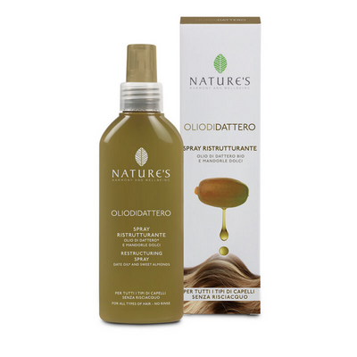 Bios Line - Olio di dattero Spray Ristrutturante, 125 ml