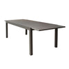 Tavolo allungabile Santorini in alluminio e Polywood dogato per esterno 180/240x100 cm