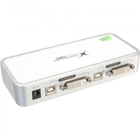 Switch KVM InLine - DVI - a 2 vie - USB (4 vie) - con audio