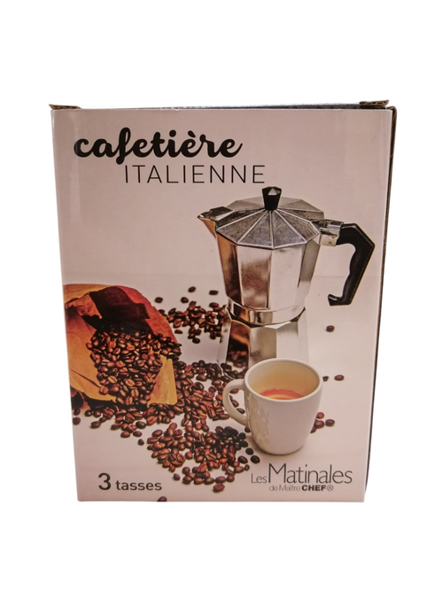 MAITRE CHEF - LES MATINALES CAFFETTIERA ITALIANA 3 TAZZE
