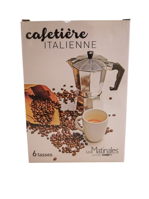 MAITRE CHEF - LES MATINALES CAFFETTIERA ITALIANA 6 TAZZE