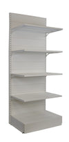 Scaffale di metallo verniciato per arredamento negozi e punti vendita di ogni tipo cm. 100x60x250h