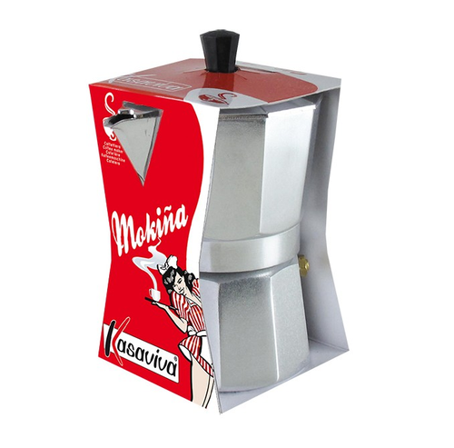 KASAVIVA - CAFFETTIERA MOKINA 3 TAZZE