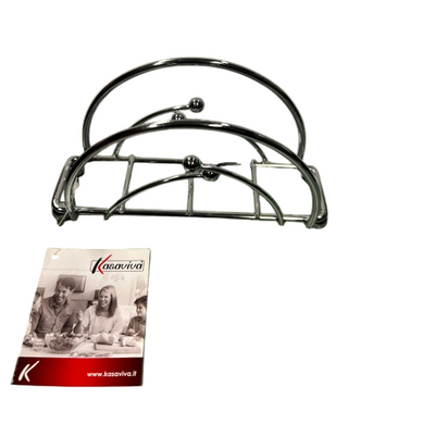 KASAVIVA - KITCHEN STEEL PORTATOVAGLIOLI SLIM METALLO 15x8x4 CM