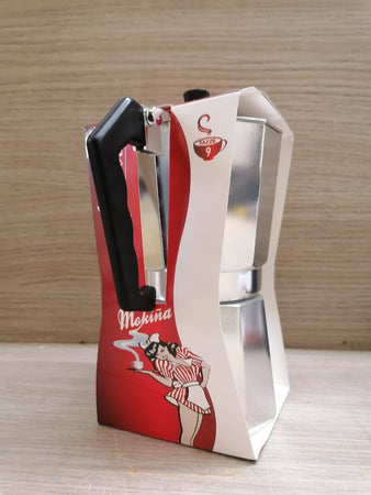 KASAVIVA - CAFFETTIERA MOKINA 9 TAZZE