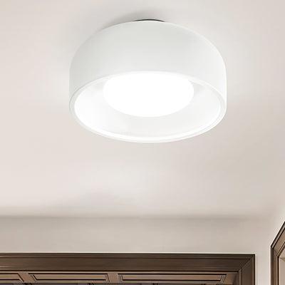 Plafoniera moderna Perenz PANDORA 6662 B E27 LED lampada soffitto metallo bianco opaco interni