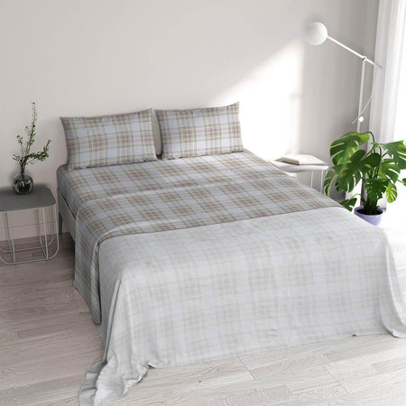 Athena Completo Letto Matrimoniale Made in Italy Edison B42 - Passarelli Biancheria