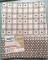 COTTON HOUSE - TOVAGLIA PER 12 PERSONE 140X230 CM CUORICINI IN COTONE