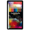 Astuccio Metallo 12 Carbothello Colori Assortiti Stabilo