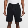 NIKE M NK Club Alumni HBR FT Short Pantaloni Sportivi Uomo Black/White/White