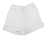 Champion SHORTS Nano Terry Donna gr.220 87%Cotton 13%Polyester Bianco