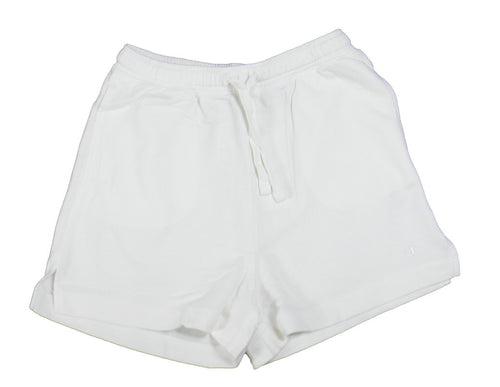 Champion SHORTS Nano Terry Donna gr.220 87%Cotton 13%Polyester Bianco