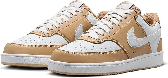 Nike Court Vision Low Next Nature, Scarpe Donna, Hemp/ White