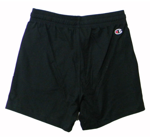 Champion SHORTS Pro Jersey gr.220 100%Cotton Logo Piccolo, Nero