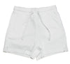 Champion SHORTS Pro Jersey gr.220 100%Cotton Logo Piccolo, Bianco